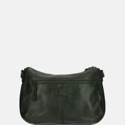 Crossbody Tassen^Bear Design crossbody tas studs green