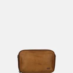 Crossbody Tassen^Bear Design crossbody tas cognac
