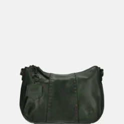 Crossbody Tassen^Bear Design crossbody tas studs green