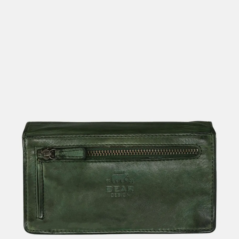 Dames Portemonnees^Bear Design Emma portemonnee olive