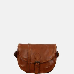 Crossbody Tassen^Bear Design Gigi crossbody tas cognac