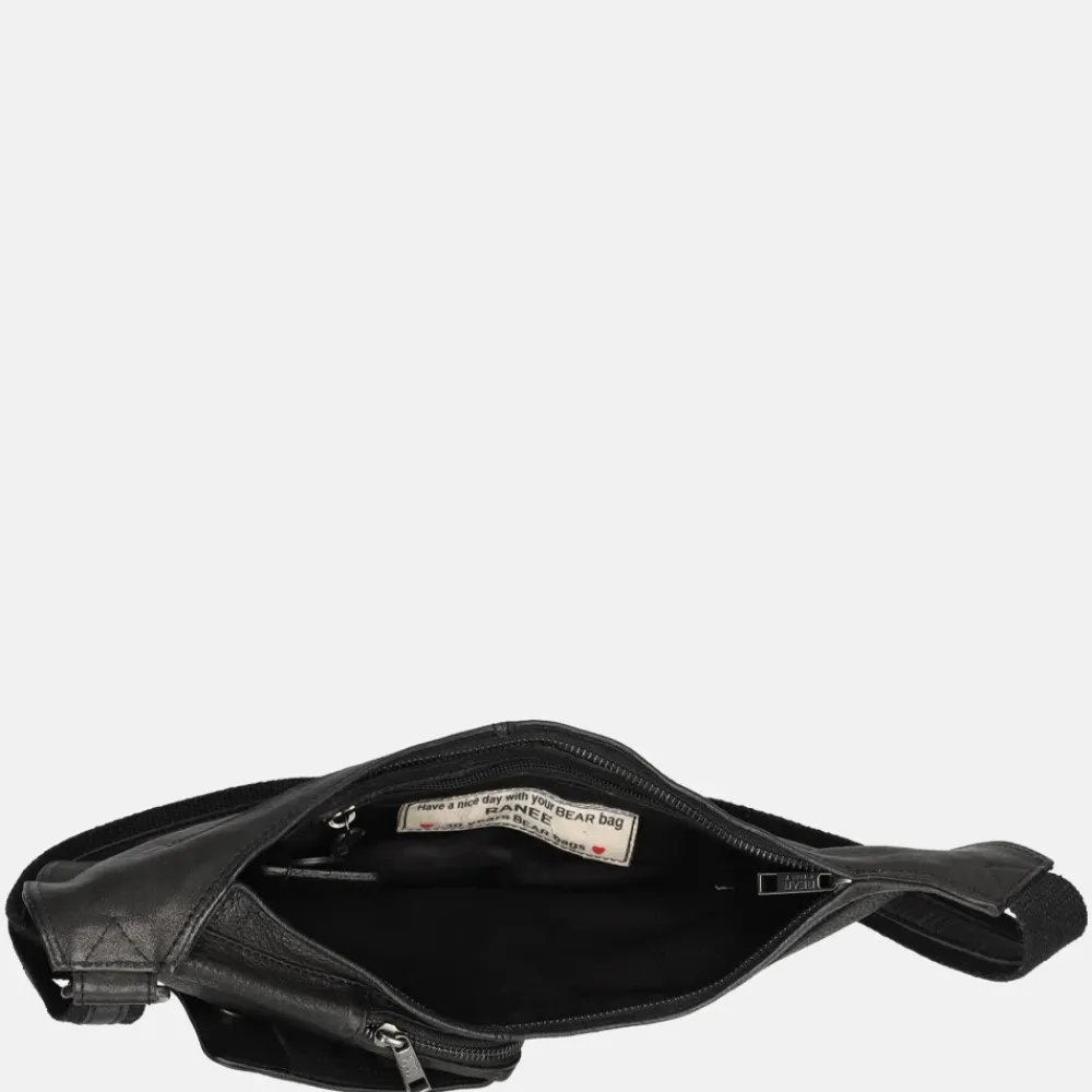 Crossbody Tassen^Bear Design Han crossbody tas black