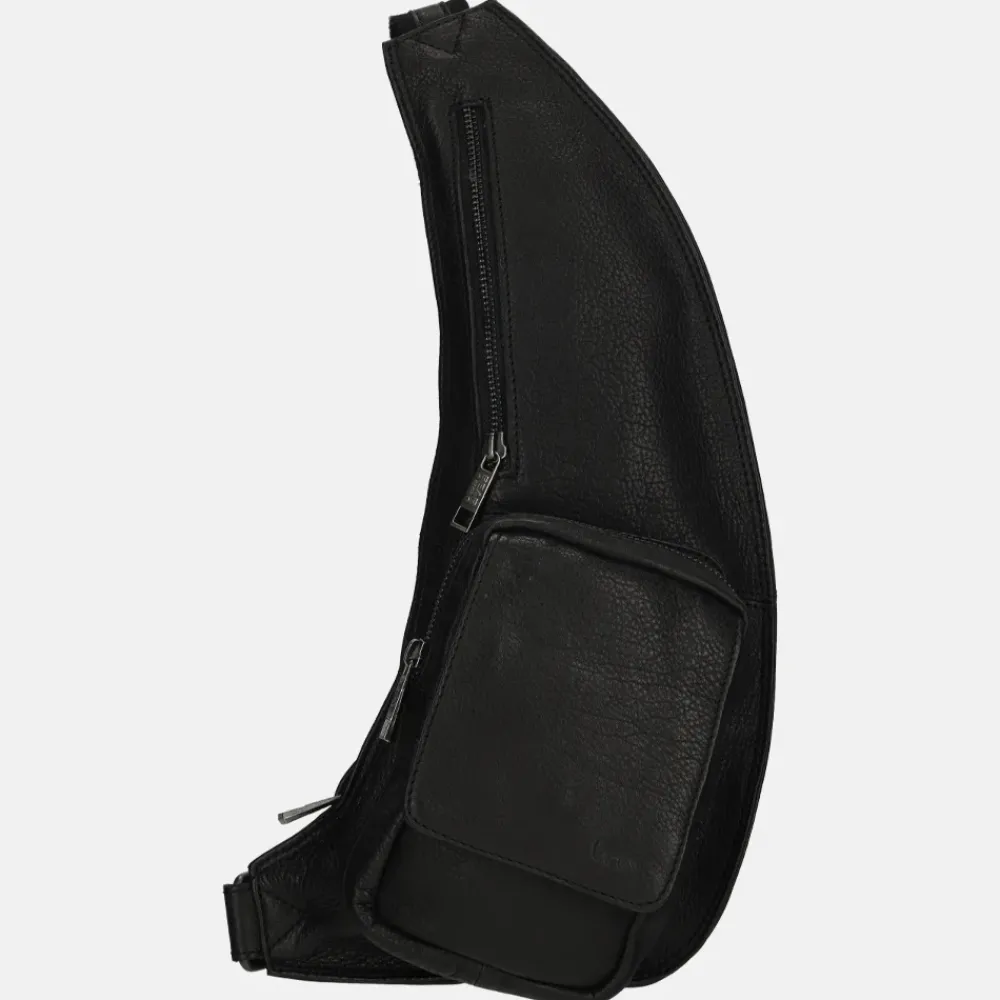 Crossbody Tassen^Bear Design Han crossbody tas black