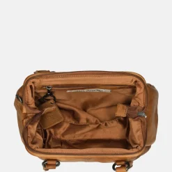 Handtassen^Bear Design handtas cognac