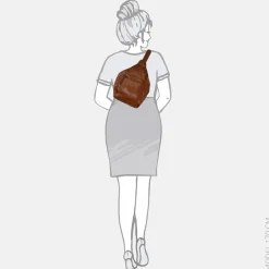 Vrijetijd Rugzakken | Fashion Rugzakken^Bear Design Hannie rugzak cognac