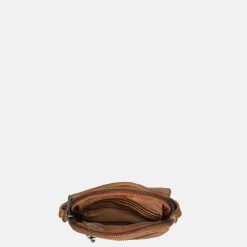 Telefoontasjes | Crossbody Tassen^Bear Design Igor telefoontas cognac