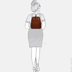 Vrijetijd Rugzakken^Bear Design Iris rugzak cognac