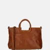 Handtassen^Bear Design Jasmijn handtas cognac
