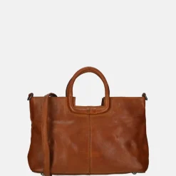 Handtassen^Bear Design Jasmijn handtas cognac