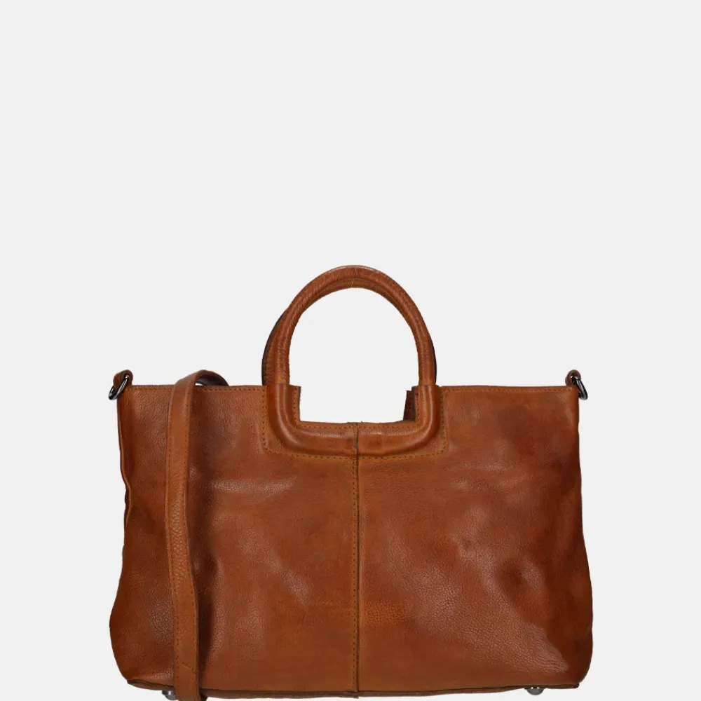 Handtassen^Bear Design Jasmijn handtas cognac