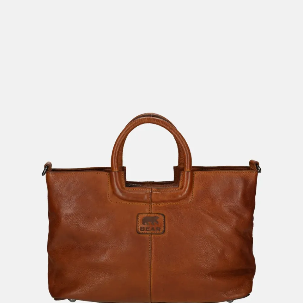 Handtassen^Bear Design Jasmijn handtas cognac
