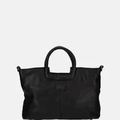 Handtassen^Bear Design Jasmijn handtas zwart