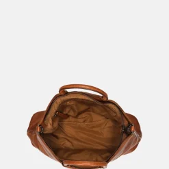 Handtassen^Bear Design Jasmijn handtas cognac