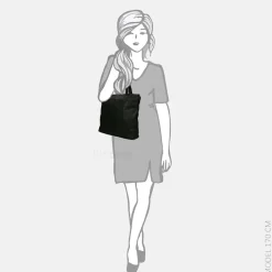 Shoppers^Bear Design Jilke shopper M black