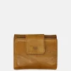 Dames Portemonnees^Bear Design Jill portemonnee oker