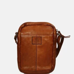 Schoudertassen^Bear Design Karin schoudertas cognac