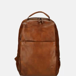 Laptop Rugzakken^Bear Design laptoprugzak cognac