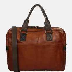 Heren Laptoptassen | Dames Laptoptassen^Bear Design Leandro laptoptas 15.4 inch cognac/brown