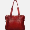 Shoppers^Bear Design Lia shopper red