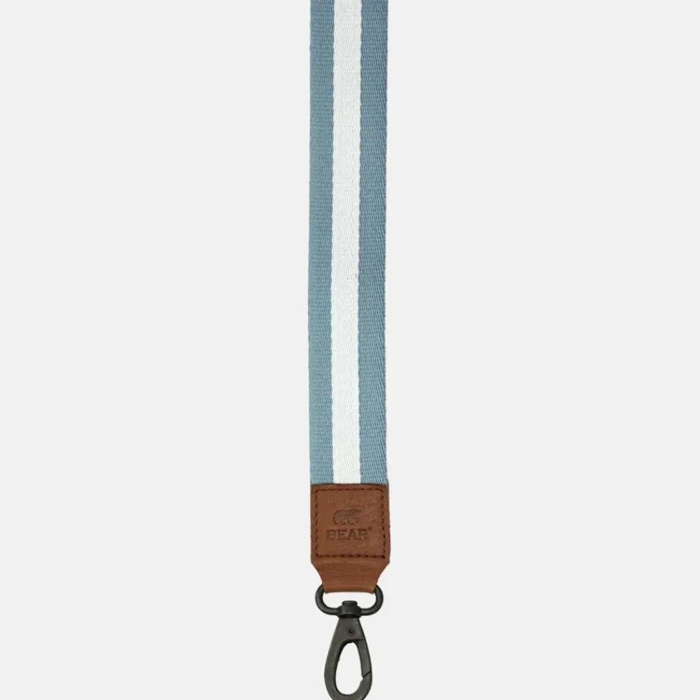 Schouderbanden^Bear Design losse schouderband white/light blue