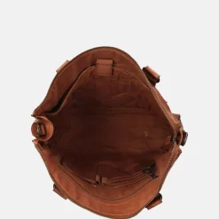 Dames Laptoptassen^Bear Design Mea laptoptas 14 inch cognac