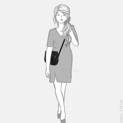 Crossbody Tassen^Bear Design Miley crossbody tas black