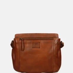 Crossbody Tassen^Bear Design Miley crossbody tas cognac