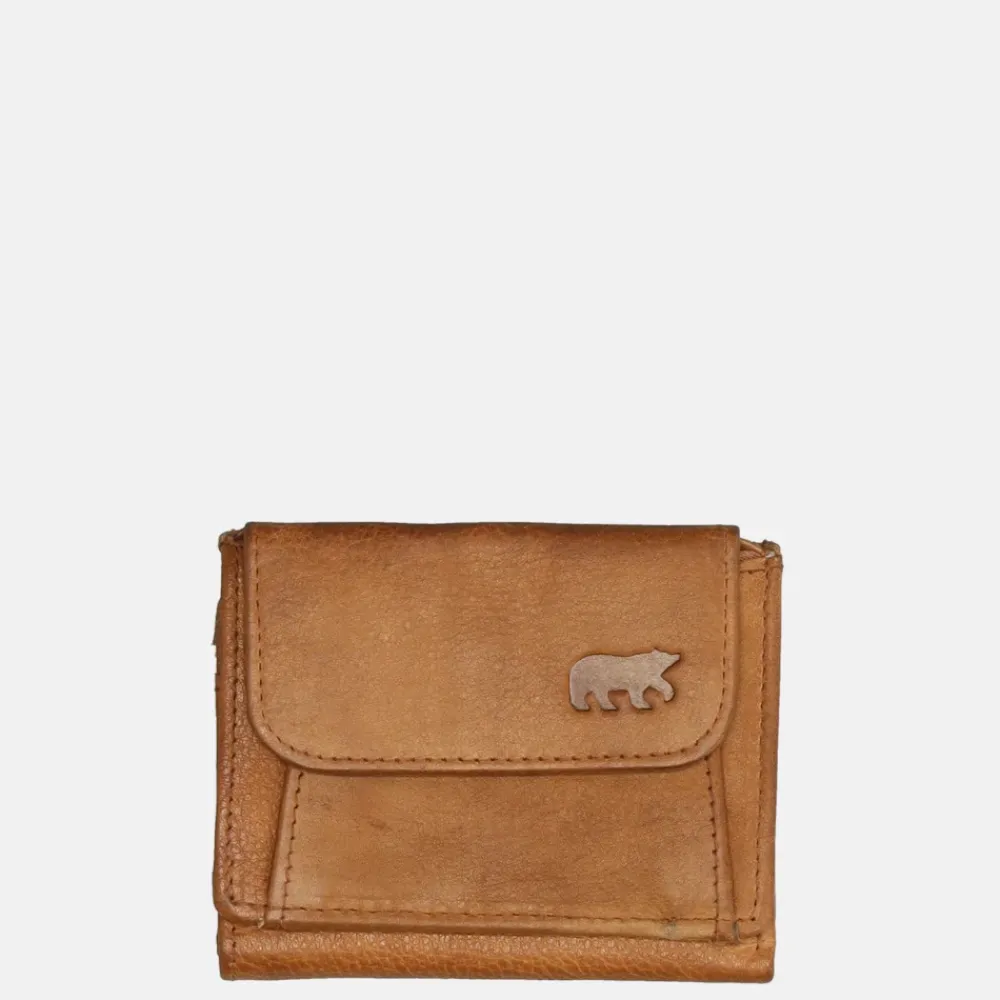 Dames Portemonnees^Bear Design Nana portemonnee cognac