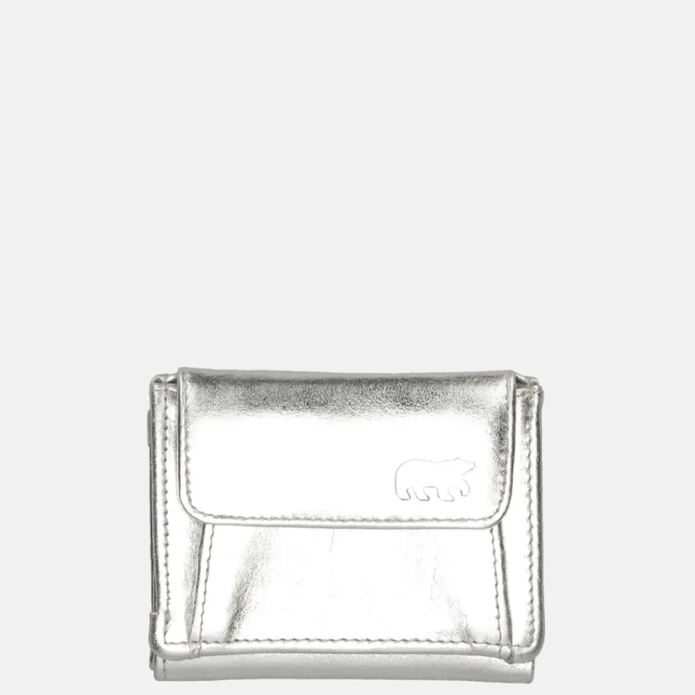 Dames Portemonnees^Bear Design Nana portemonnee silver