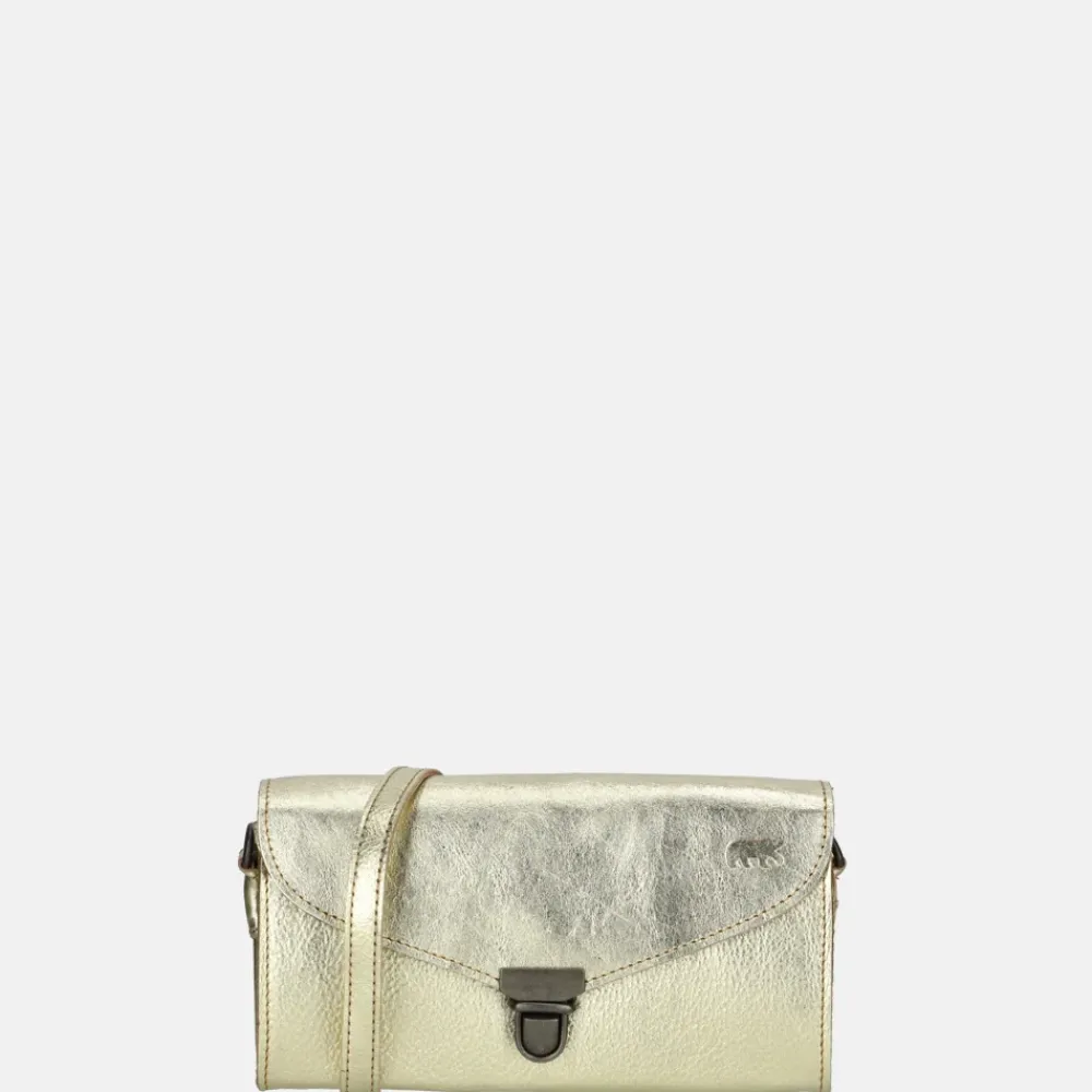 Clutches^Bear Design Pascalle clutch champagne