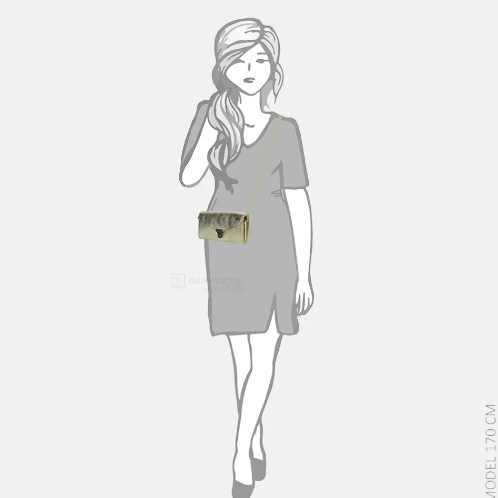 Clutches^Bear Design Pascalle clutch champagne