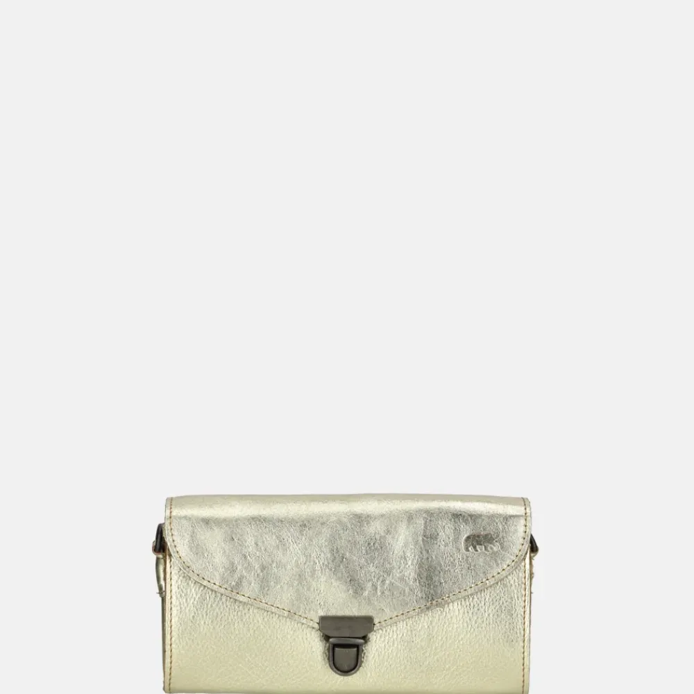 Clutches^Bear Design Pascalle clutch champagne