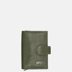 Pasjeshouders | Heren Portemonnees^Bear Design pasjeshouder green