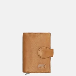 Pasjeshouders | Heren Portemonnees^Bear Design pasjeshouder cognac