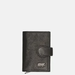 Pasjeshouders | Heren Portemonnees^Bear Design pasjeshouder zwart