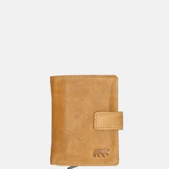 Pasjeshouders | Heren Portemonnees^Bear Design pasjeshouder taupe