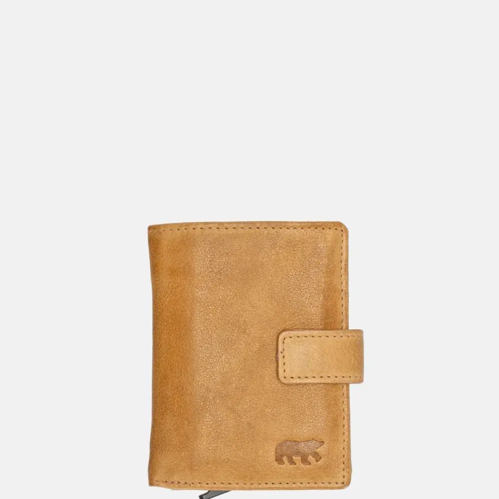 Pasjeshouders | Heren Portemonnees^Bear Design pasjeshouder taupe