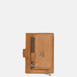 Pasjeshouders | Heren Portemonnees^Bear Design pasjeshouder cognac