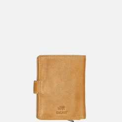 Pasjeshouders | Heren Portemonnees^Bear Design pasjeshouder taupe