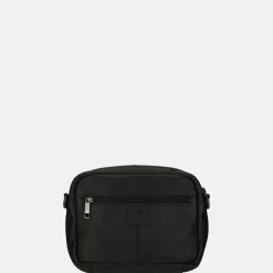 Crossbody Tassen^Bear Design Peggy crossbody tas zwart
