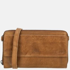 Crossbody Tassen^Bear Design portemonnee crossbody tas cognac