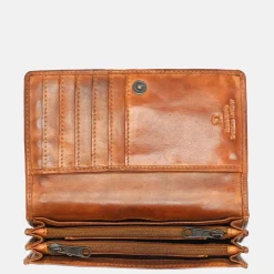 Dames Portemonnees^Bear Design portemonnee cognac
