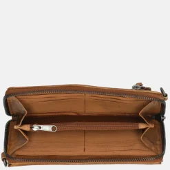 Crossbody Tassen^Bear Design portemonnee crossbody tas cognac
