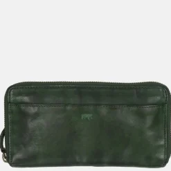 Dames Portemonnees^Bear Design portemonnee green