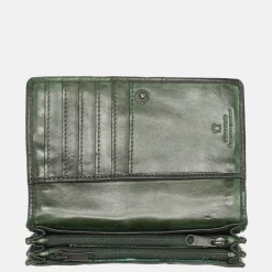 Dames Portemonnees^Bear Design portemonnee green