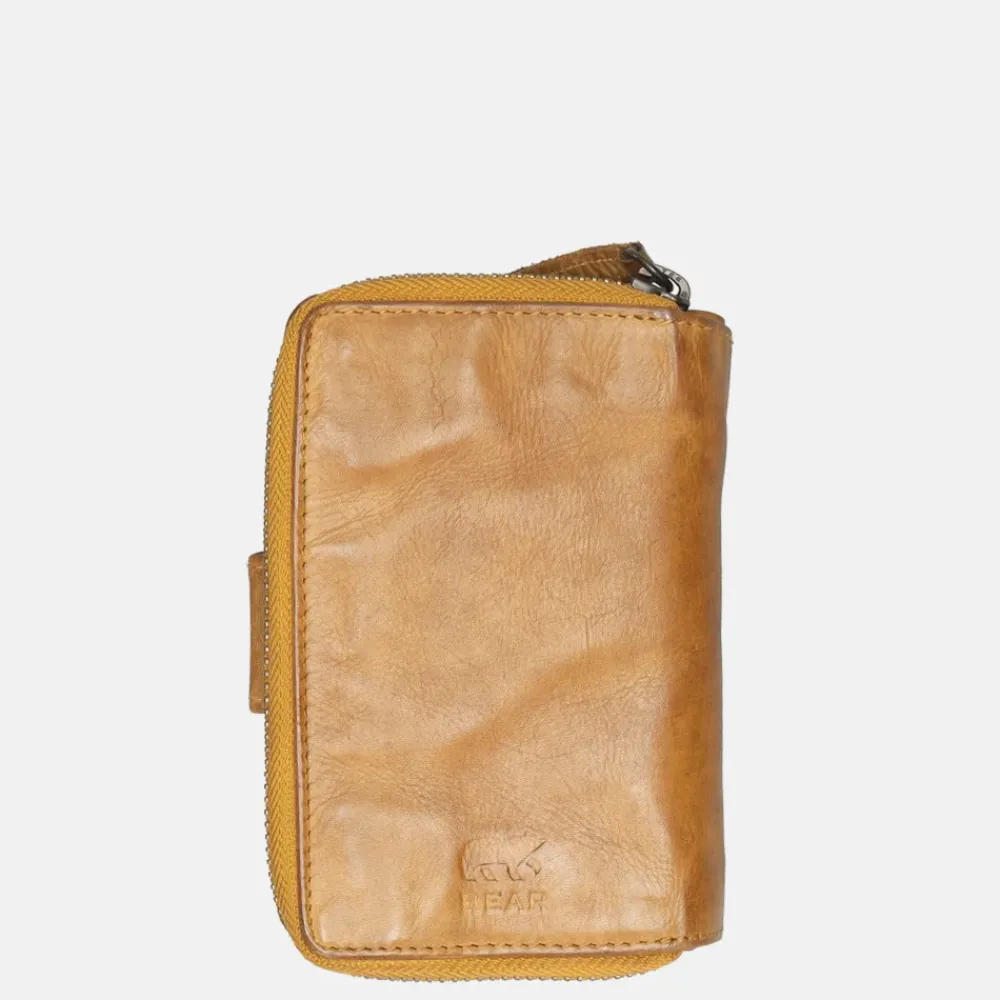 Dames Portemonnees^Bear Design portemonnee oker