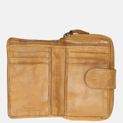 Dames Portemonnees^Bear Design portemonnee oker