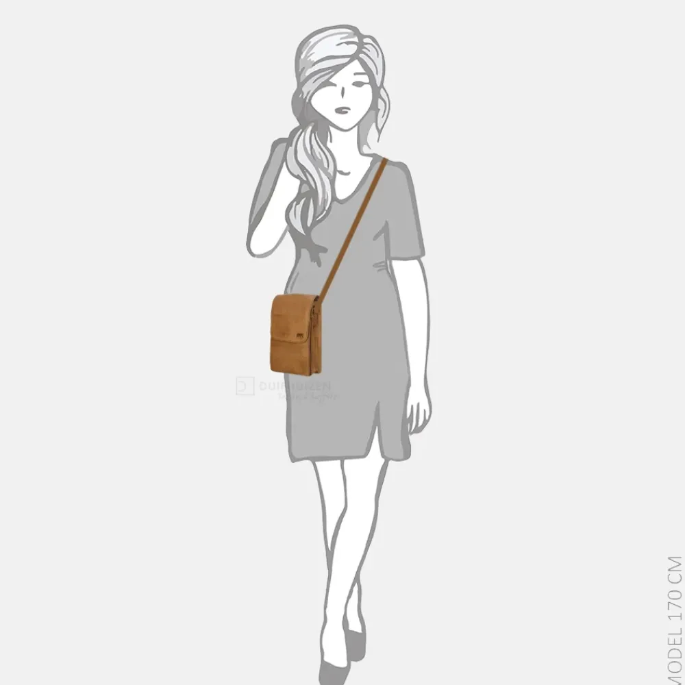 Telefoontasjes | Crossbody Tassen^Bear Design Robbie telefoontas taupe