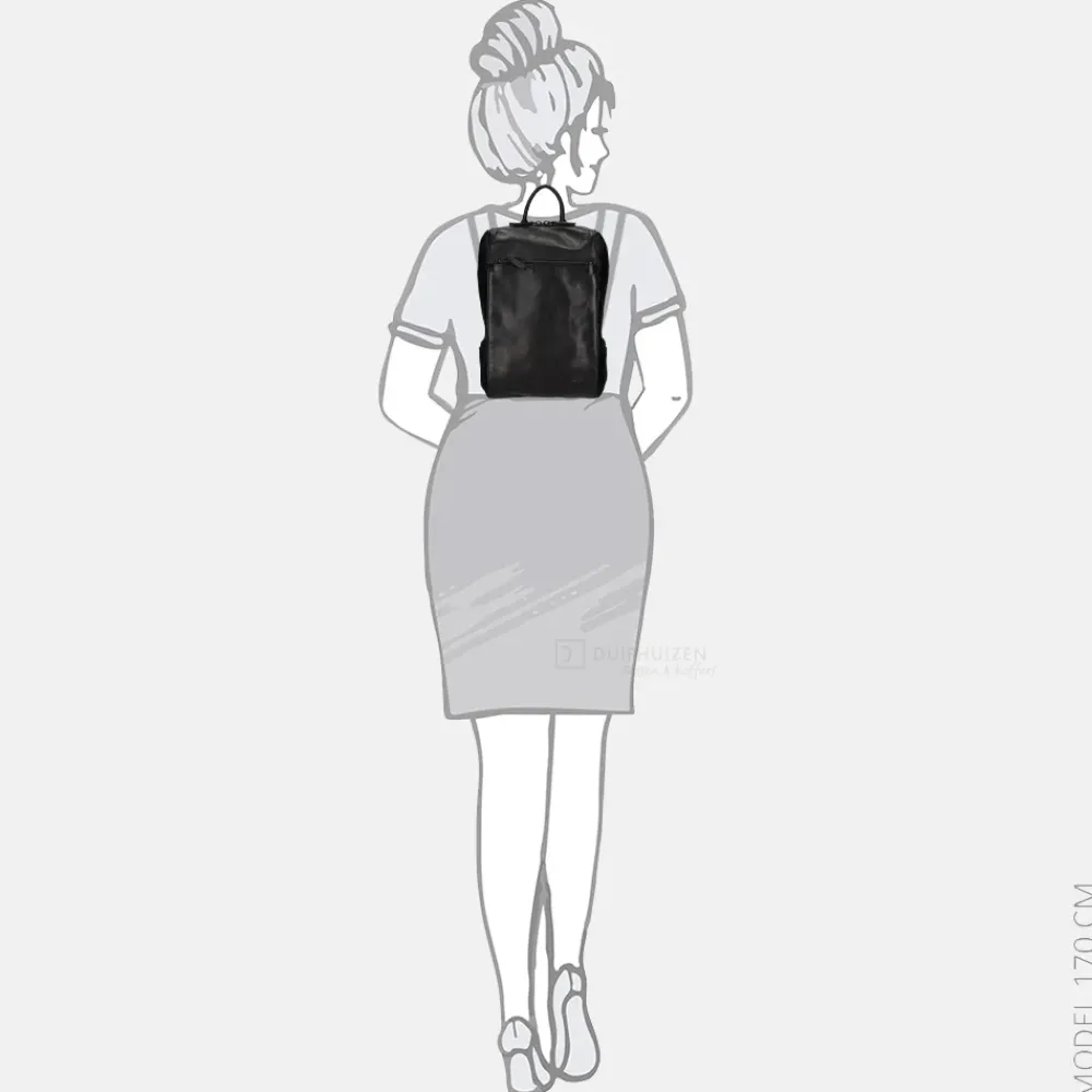 Vrijetijd Rugzakken^Bear Design rugzak black