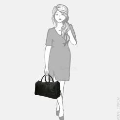Handbagage Tassen | Weekendtassen^Bear Design S weekendtas black